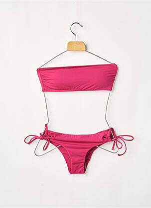 Costum de baie din două piese elasticitate top sutien modelat roz RIO DE SOL femeie