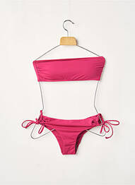 Costum de baie din două piese elasticitate top sutien modelat roz RIO DE SOL femeie