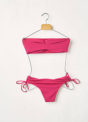 Costum de baie din două piese elasticitate top sutien modelat roz RIO DE SOL femeie