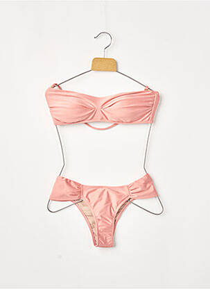 Costum de baie din două piese elasticitate top sutien modelat roz RIO DE SOL femeie