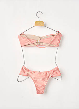 Costum de baie din două piese elasticitate top sutien modelat roz RIO DE SOL femeie