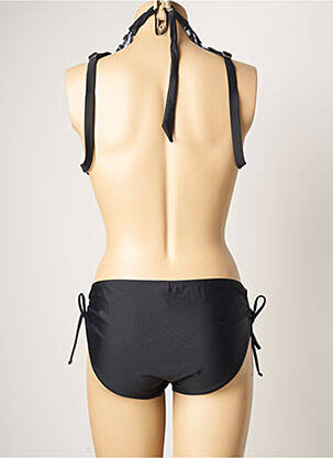Costum de baie din două piese elasticitate top sutien modelat negru DAG ADOM femeie