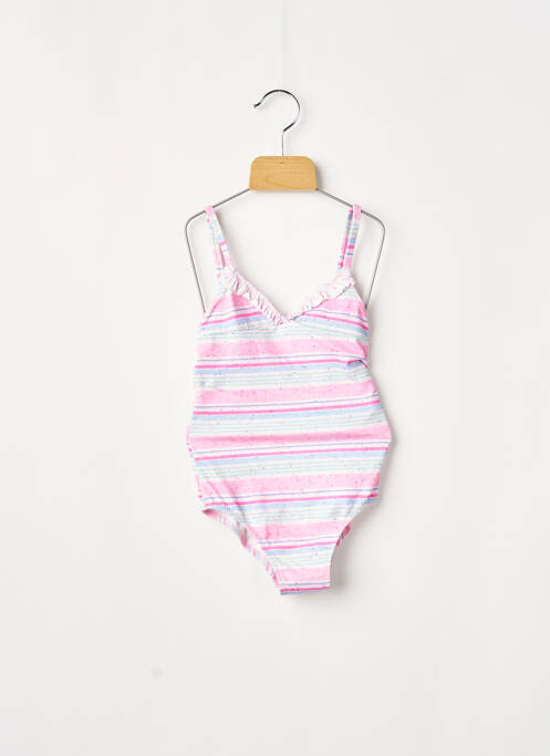 Costum de baie dintr-o singură piesă roz BORABORA fată