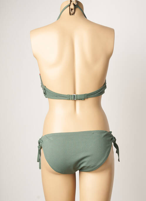 Costum de baie din două piese verde DAG ADOM femeie