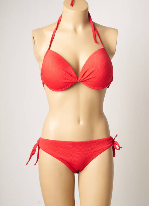 Costum de baie din două piese roșu DAG ADOM femeie