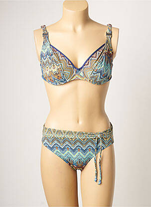 Costum de baie din două piese albastru SUN PLAYA femeie