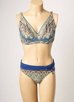 Costum de baie din două piese albastru SUN PLAYA femeie