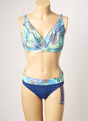 Costum de baie din două piese albastru SUN PLAYA femeie