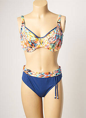 Costum de baie din două piese albastru SUN PLAYA femeie