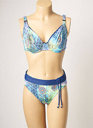 Costum de baie din două piese albastru SUN PLAYA femeie