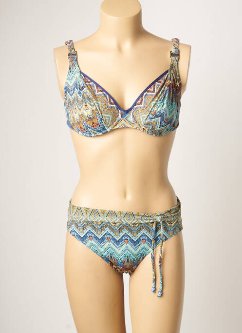 Costum de baie din două piese albastru SUN PLAYA femeie