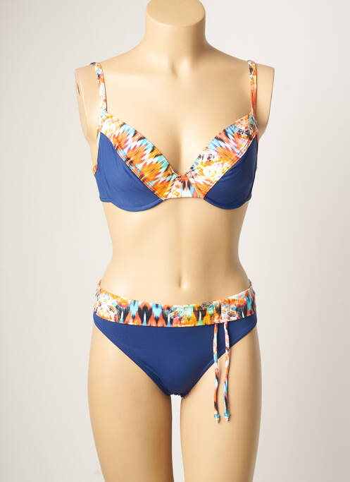 Costum de baie din două piese albastru SUN PLAYA femeie