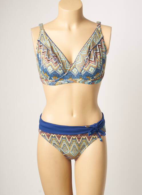 Costum de baie din două piese albastru SUN PLAYA femeie