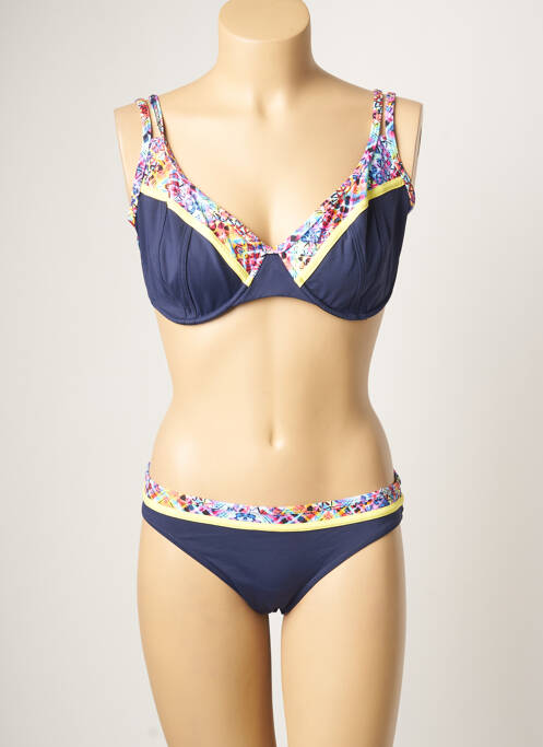 Costum de baie din două piese albastru LPB femeie