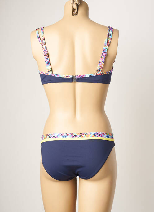 Costum de baie din două piese albastru LPB femeie