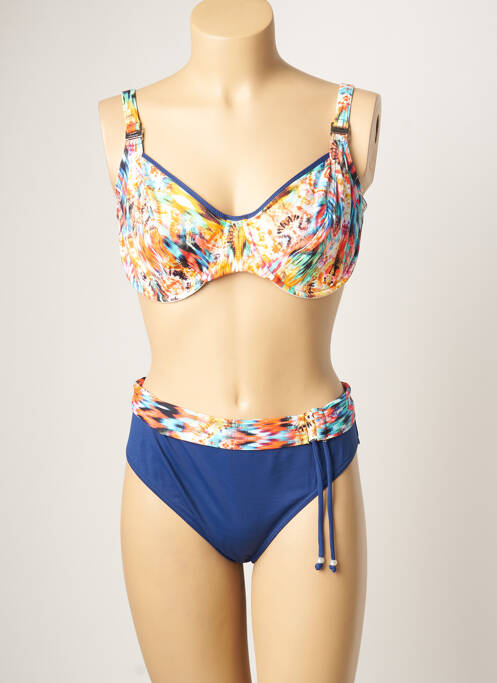 Costum de baie din două piese albastru SUN PLAYA femeie