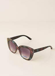 Ochelari de soare imprimeu fantezie negru CITY VISION EYEWEAR femme