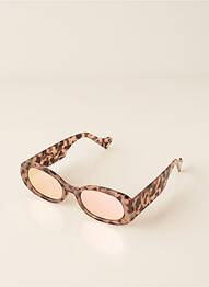 Ochelari de soare imprimeu fantezie maro CITY VISION EYEWEAR femeie