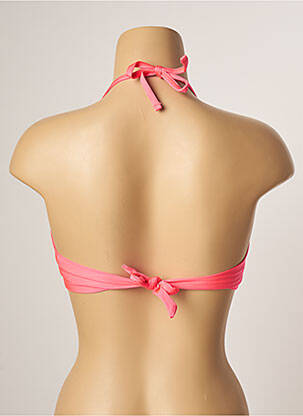 Sutien de costum de baie elasticitate top sutien modelat roz LIVIA femeie