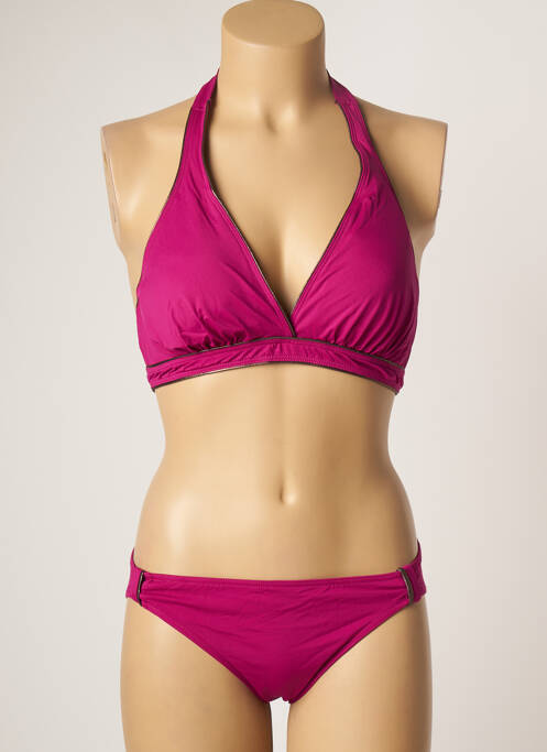 Costum de baie din două piese roz LIVIA femeie