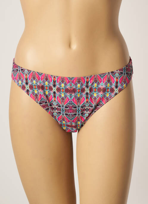 Chiloți de baie roz KIWI femeie