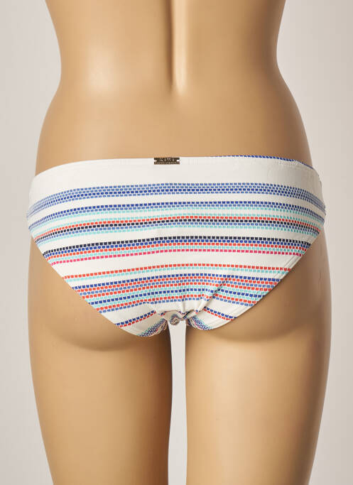 Chiloți de baie alb KIWI femeie