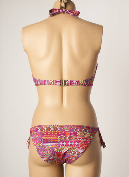 Costum de baie din două piese roz KIWI femeie