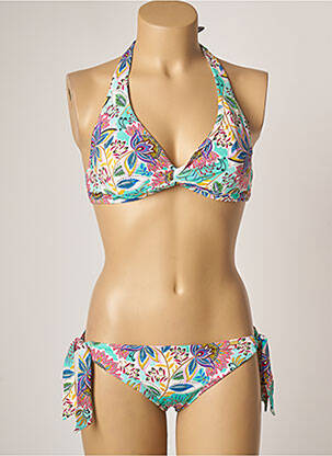 Costum de baie din două piese verde LIVIA femeie