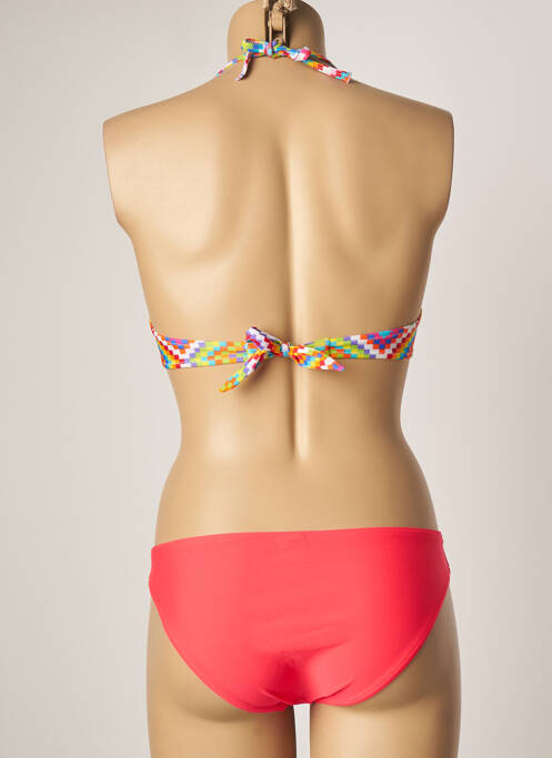 Costum de baie din două piese roz PLATJA femeie