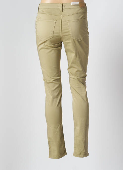 Pantalon slim verde KANOPE femeie