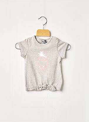 Tricou gri 3 POMMES fată