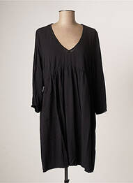 Rochie midi mâneci lungi mâneci lungi negru LPB femeie