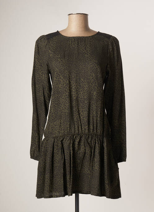 Rochie midi verde BECKARO fată