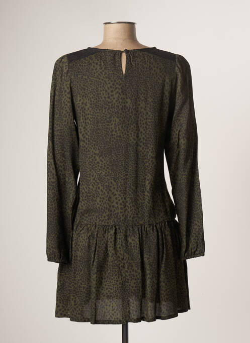 Rochie midi verde BECKARO fată