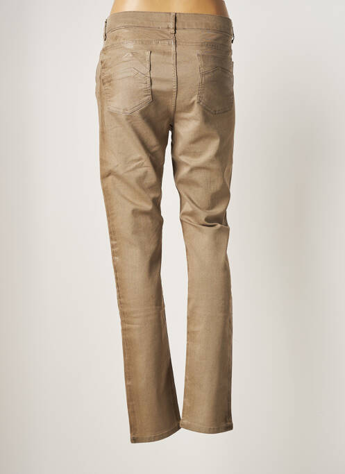 Pantalon slim verde LAUREN VIDAL femeie