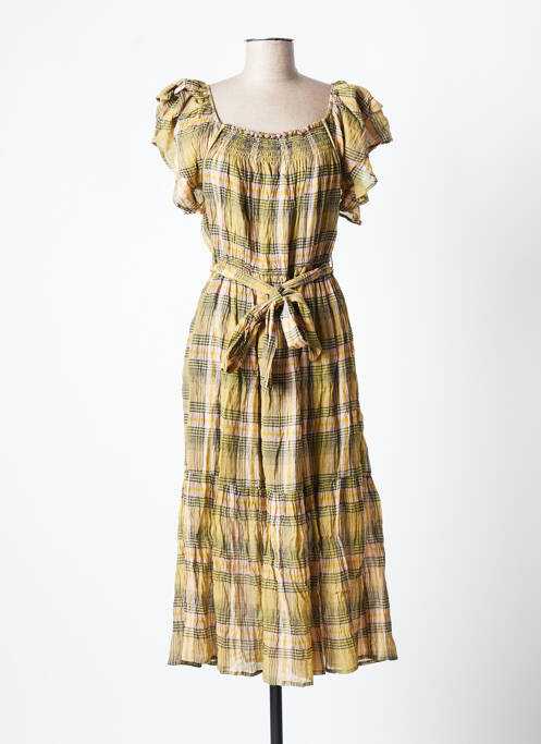 Rochie lungă verde LOUIZON femeie