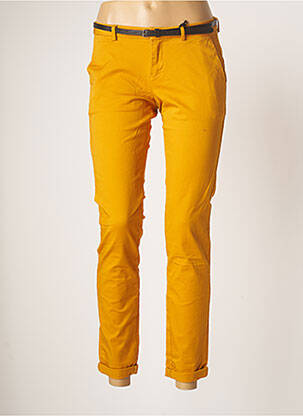 Pantalon chino galben SCOTCH & SODA femeie