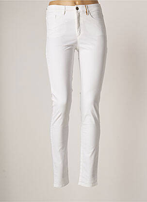 Pantalon slim alb COUTURIST femeie