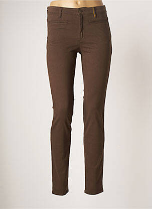 Pantalon slim maro COUTURIST femeie