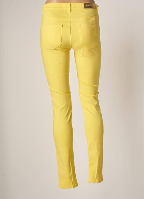 Pantalon slim galben COUTURIST femeie
