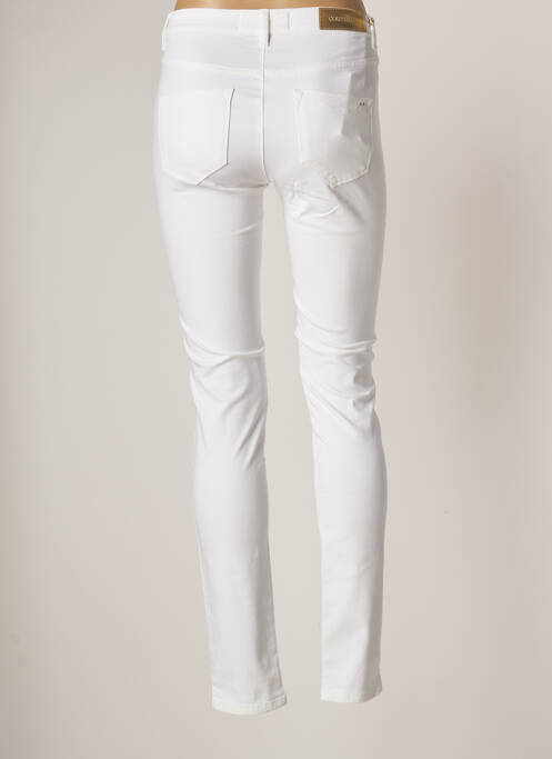 Pantalon slim alb COUTURIST femeie