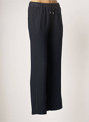 Pantalon drept elasticitate mărime normală albastru IKKS femme