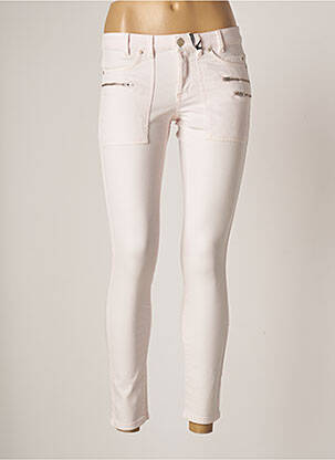 Blugi cu croială slim roz IKKS femeie