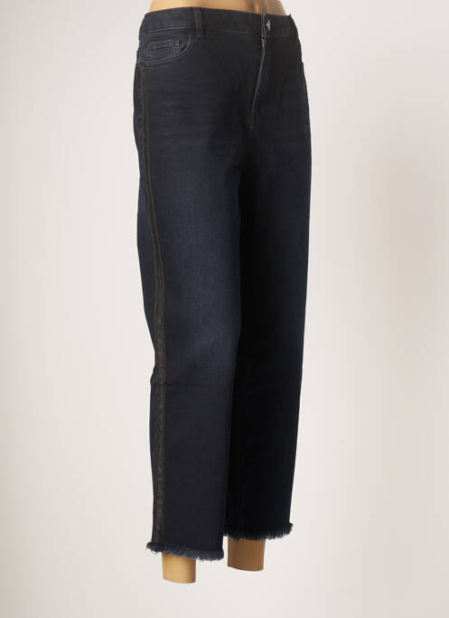 Blugi cu croială dreaptă albastru #127344 femeie