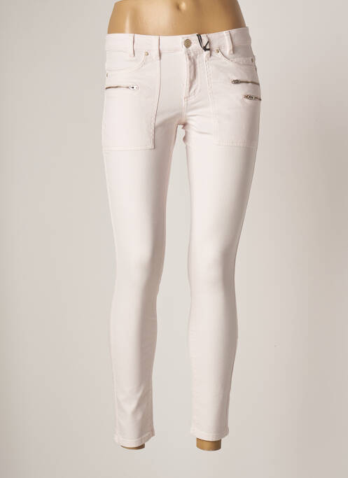 Blugi cu croială slim roz IKKS femeie