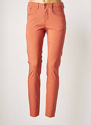 Pantalon slim portocaliu CREAM femeie
