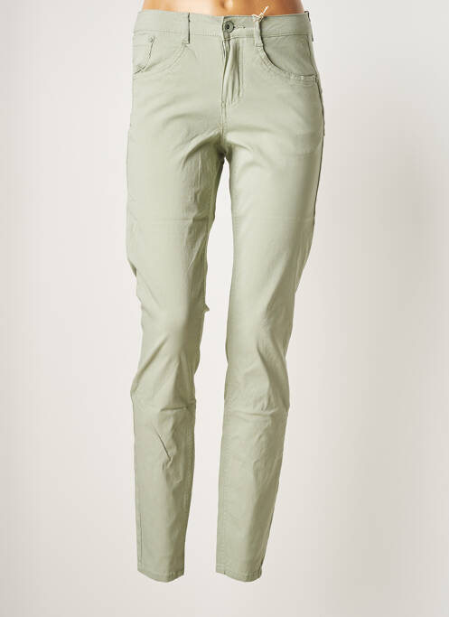 Pantalon slim verde CREAM femeie