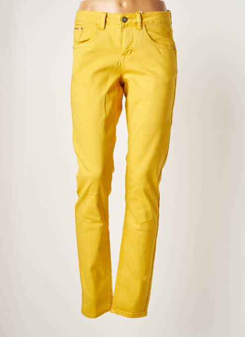 Pantalon slim galben CREAM femeie