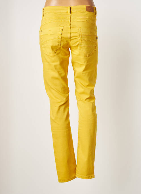 Pantalon slim galben CREAM femeie