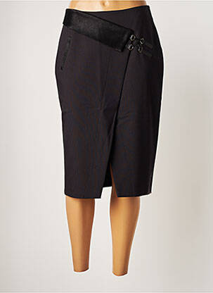 Fustă midi negru EVA KAYAN femeie